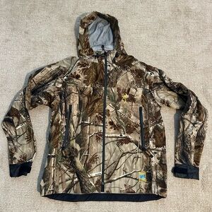 Browning Men’s Camo soft Raincoat medium